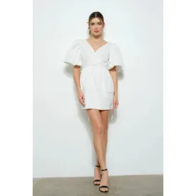 Bow Back Mini Dress