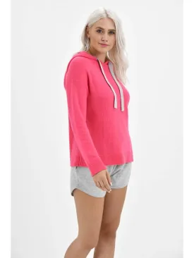 Brodie Cashmere Pink Hermione Hoodie