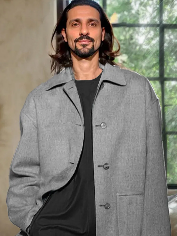 Classic Casual Short Tweed Coat