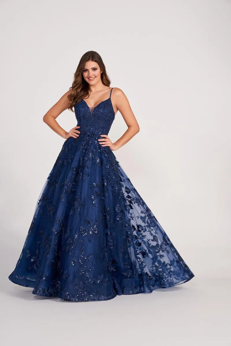 Ellie Wilde A-Line Prom Dress EW34119