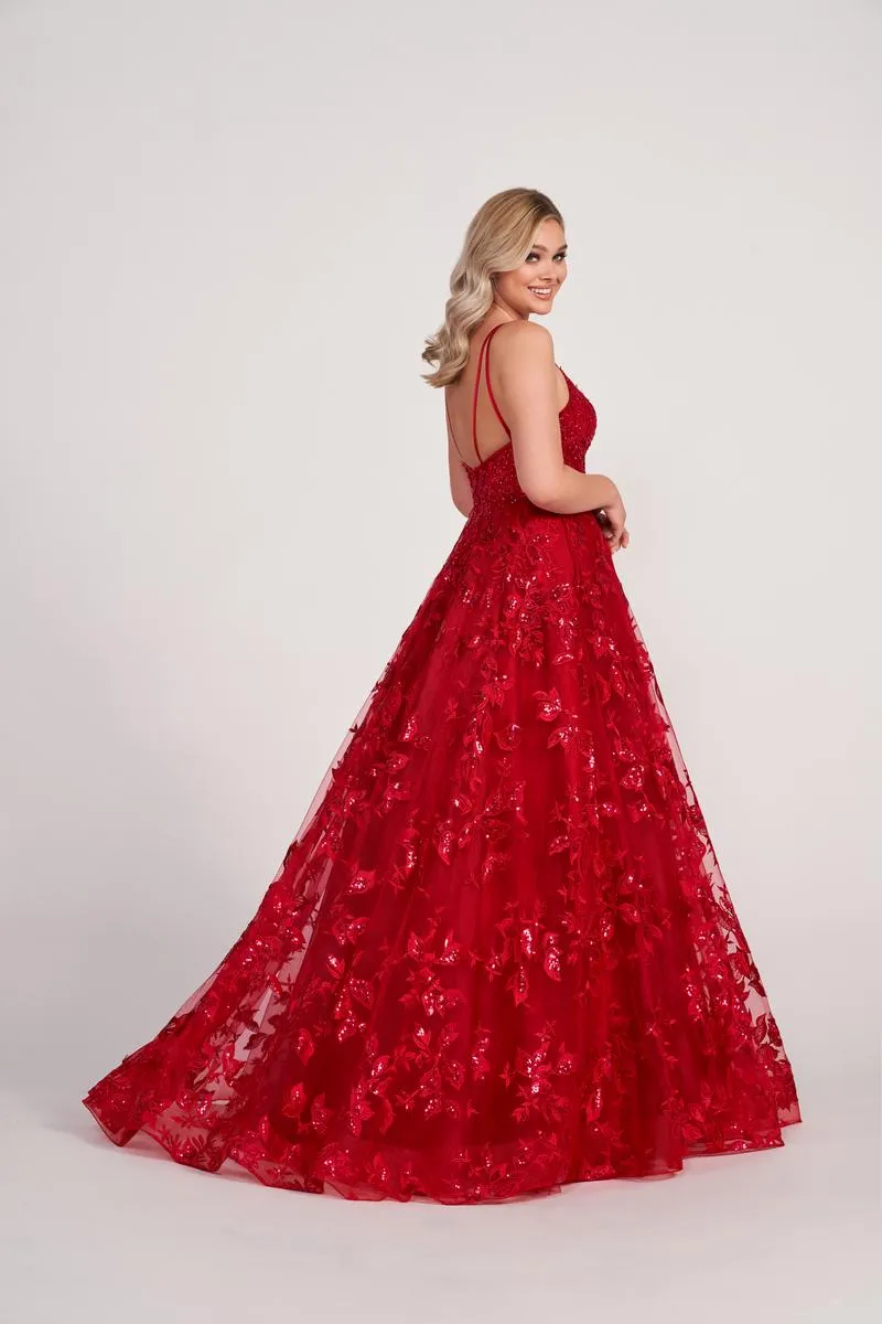 Ellie Wilde A-Line Prom Dress EW34119
