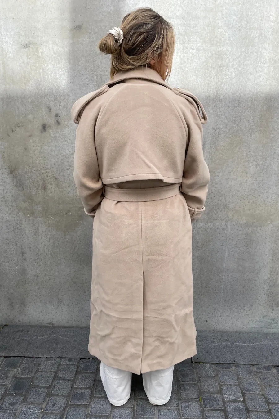 Everly Wool Coat Beige