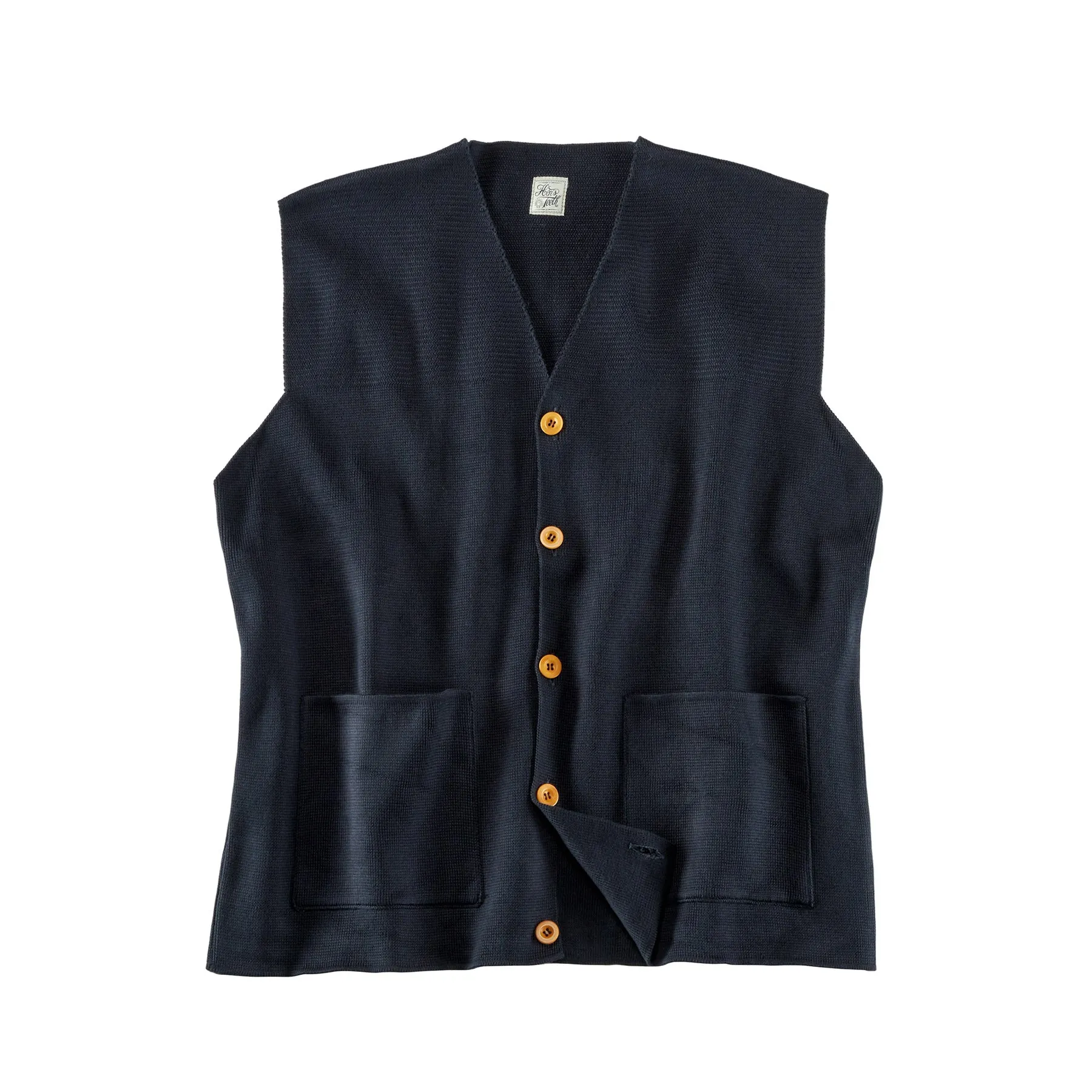 Hen's Teeth Weste Knitwear Cotton