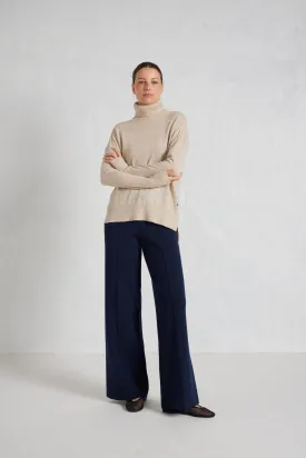 Iris Cashmere Sweater in Oatmeal