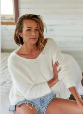 Jumper Angora Knit Milk