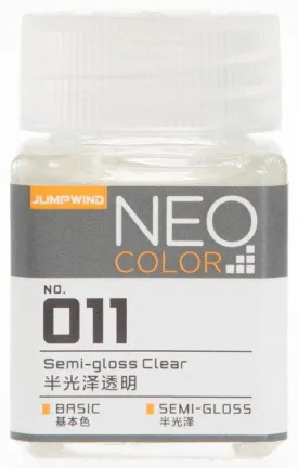 Jumpwind 011 Neo Color Semi Gloss Clear Paint 18ml