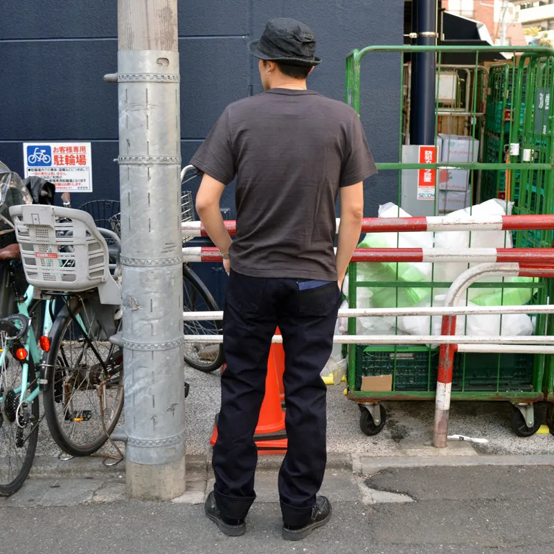 MOMOTARO JEANS "MXJE3201" 15.7oz ID×BK SLIM STRAIGHT