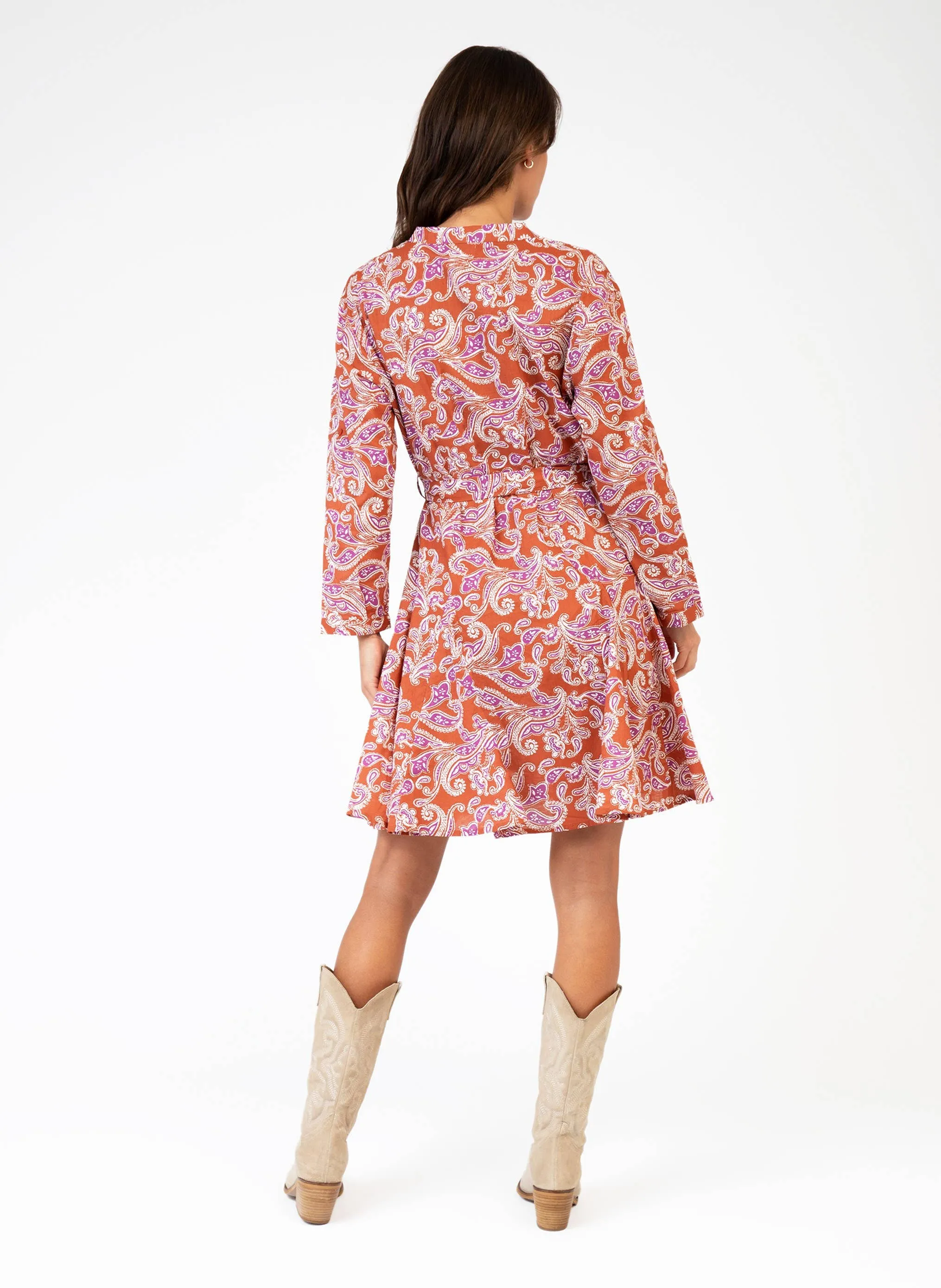 Olivia Short Flared Dress