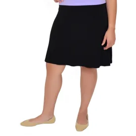 Plus Size A-Line Skirt