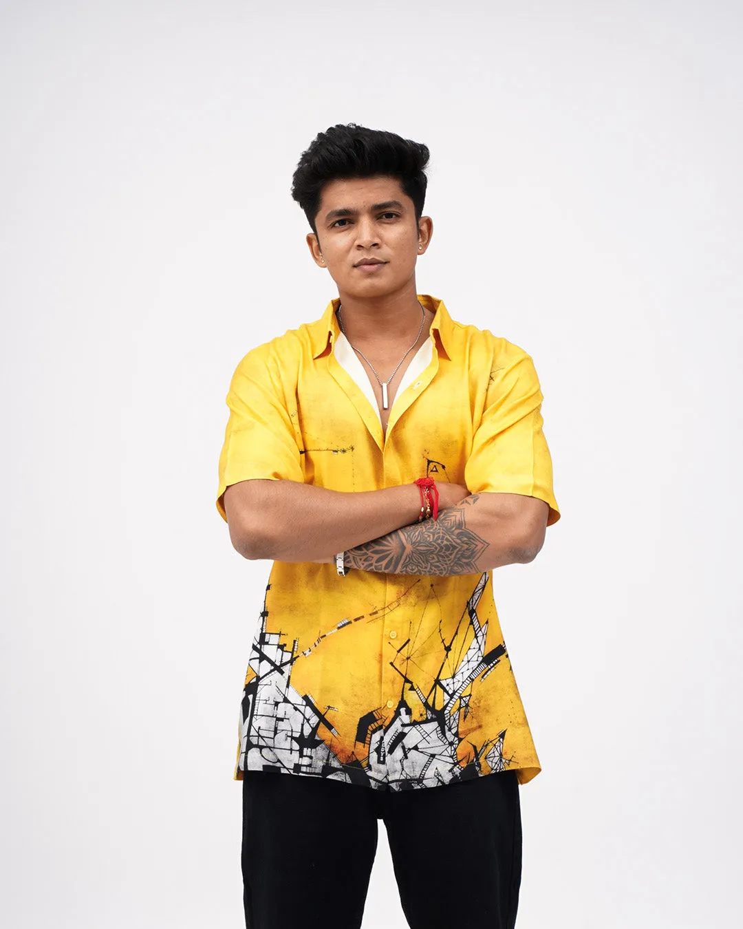 Solar Sketch Pure Ecovero (viscose) Short Sleeve Shirt
