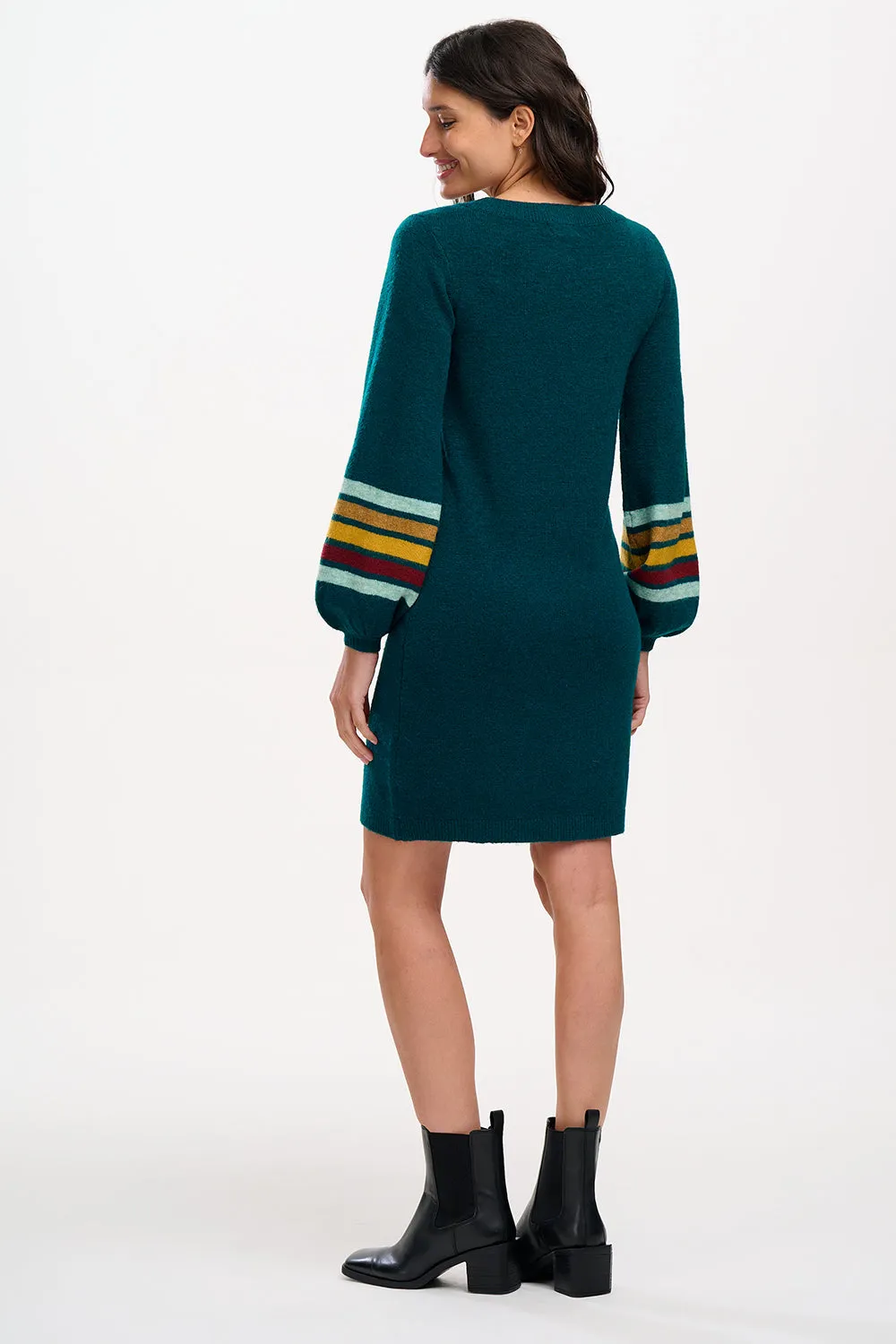 Talasi Knit Dress - Teal