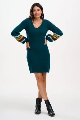 Talasi Knit Dress - Teal