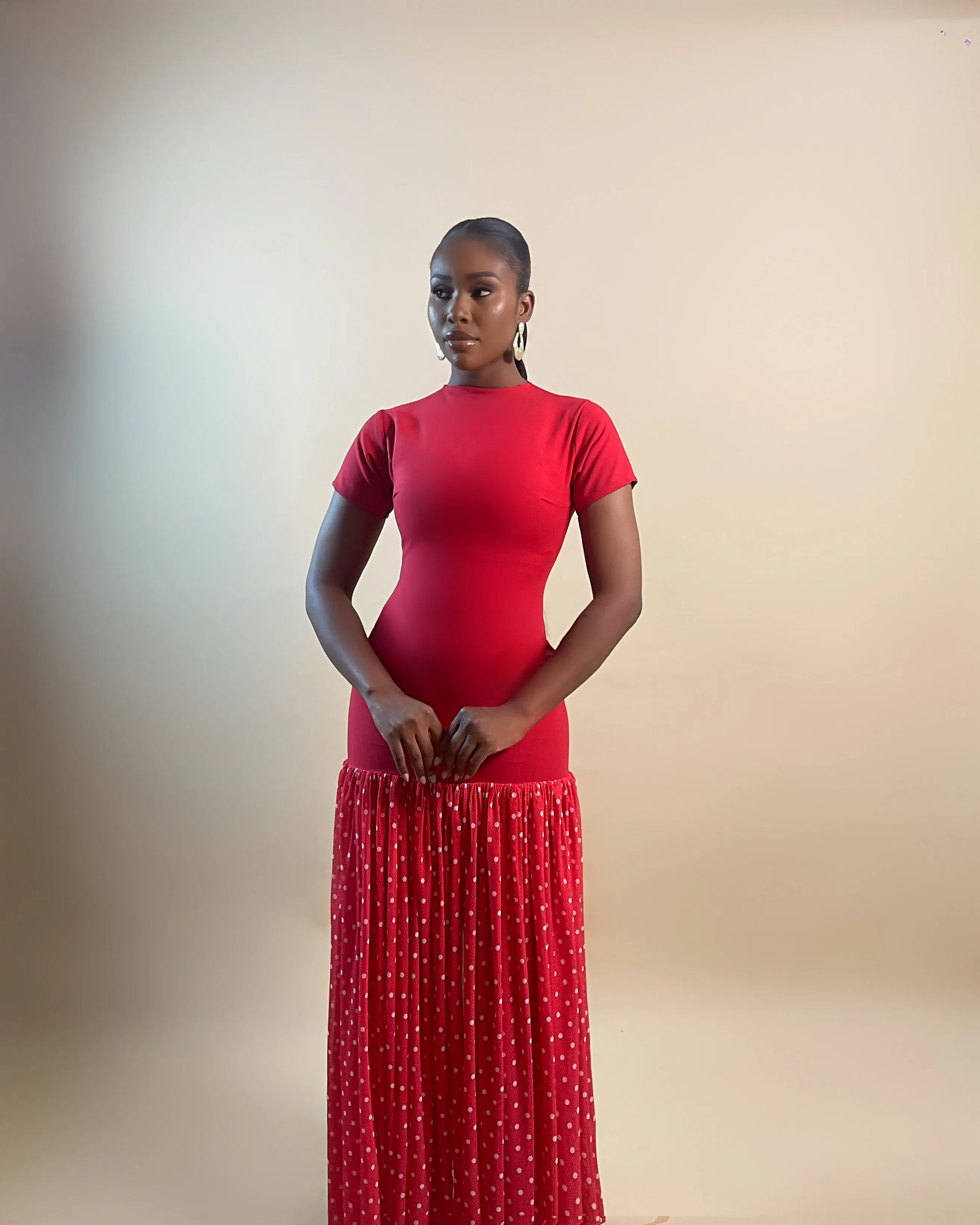 Tali Maxi Dress (Red)