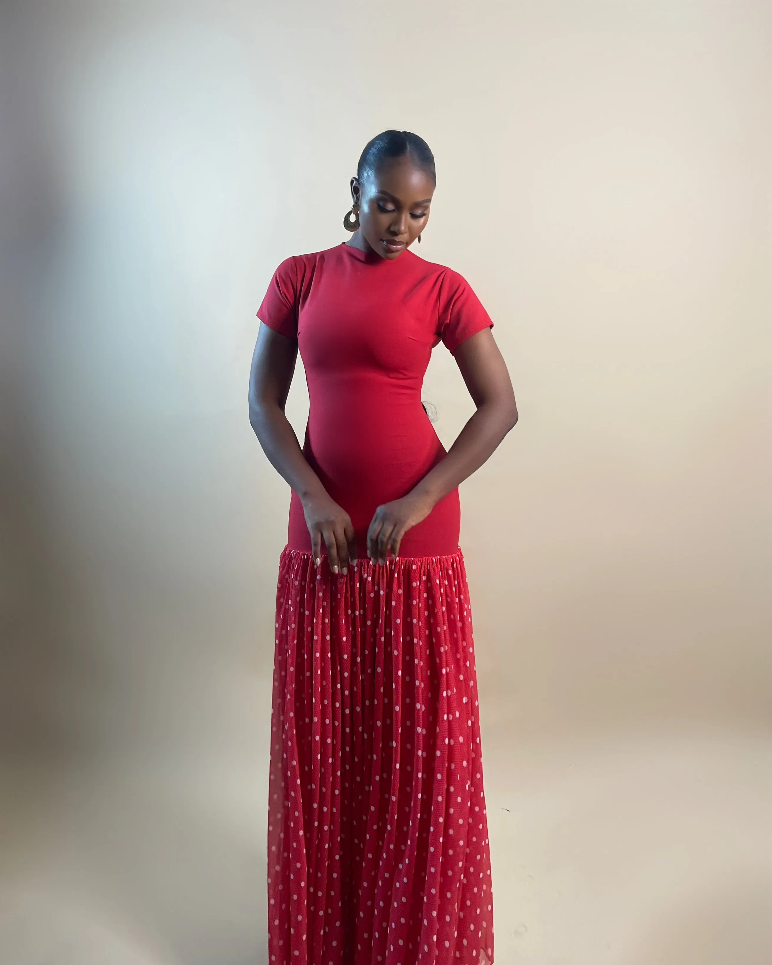 Tali Maxi Dress (Red)