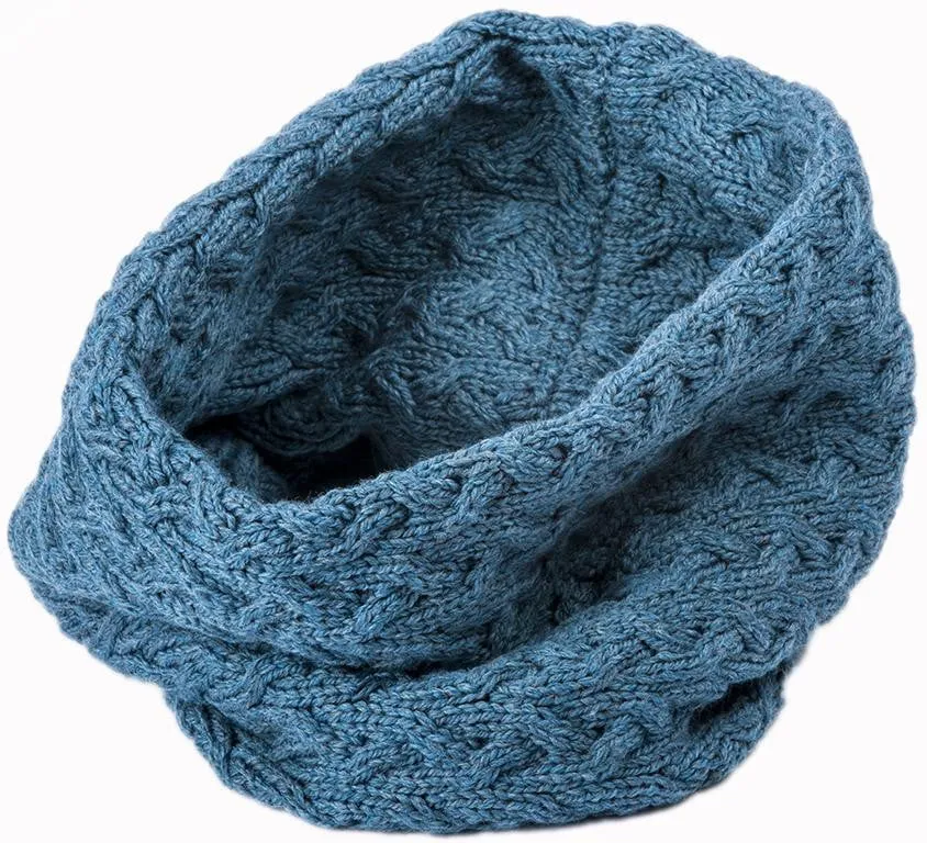 Women's Supersoft Merino Wool Full Circle Scarf by Aran Mills